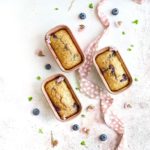 mini plumcake ai mirtilli e olio extra vergine di oliva